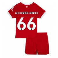 Dječji Nogometni Dres Liverpool Alexander-Arnold #66 Domaci 2023-24 Kratak Rukav (+ Kratke hlače)